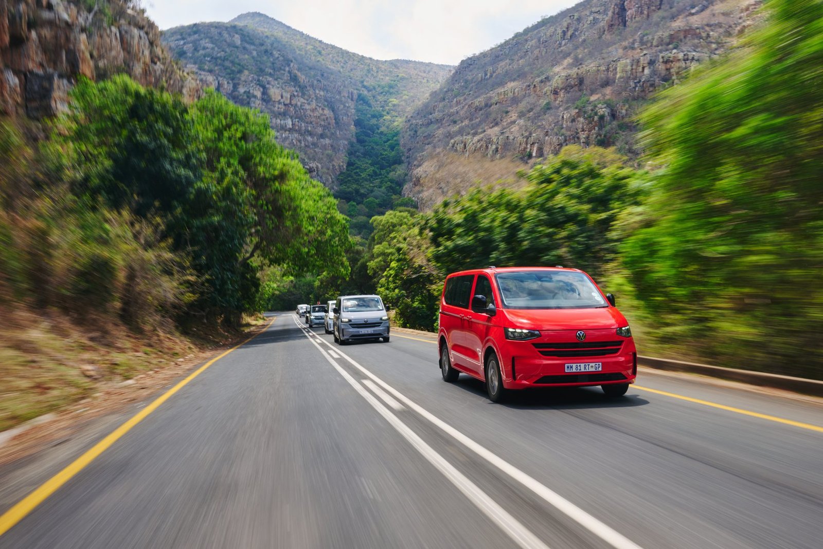 Volkswagen Transporter Media Launch in Mpumalanga, South Africa, on October 8, 2025.